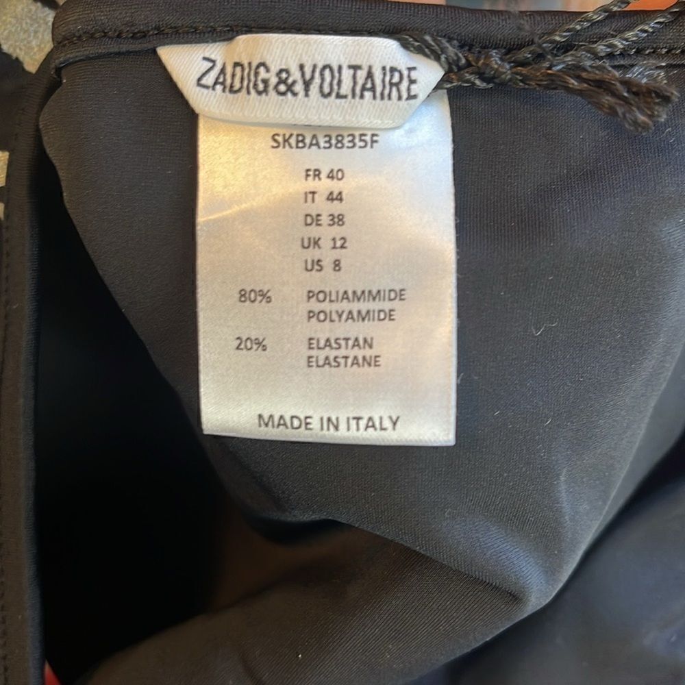 Zadig and Voltaire animal print bathing suit. 8/10 or 40. NWT - Picture 8 of 11